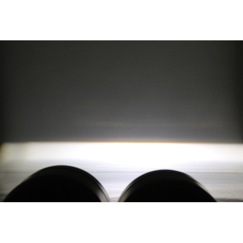 Faro delantero LED HIGHSIDER smart Twin (3-1/2") - negro - 1 pieza