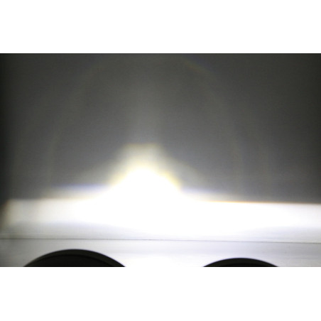 Faro delantero LED HIGHSIDER smart Twin (3-1/2") - negro - 1 pieza