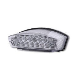 Piloto trasero LED HIGHSIDER smart Monster - cristal transparente - homologado E - 1 pieza