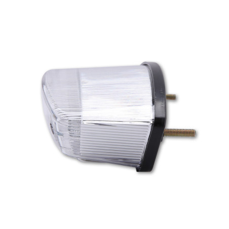 Piloto trasero LED HIGHSIDER smart Monster - cristal transparente - homologado E - 1 pieza