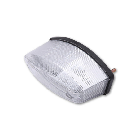 Piloto trasero LED HIGHSIDER smart Monster - cristal transparente - homologado E - 1 pieza