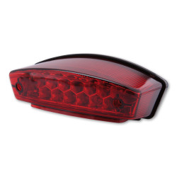 Piloto trasero LED HIGHSIDER smart Monster - cristal rojo - homologado E - 1 pieza