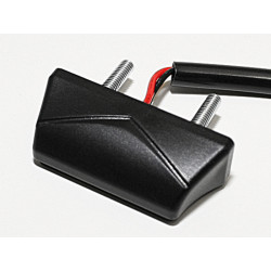 Luz de matrícula LED HIGHSIDER smart - negro - 1 pieza