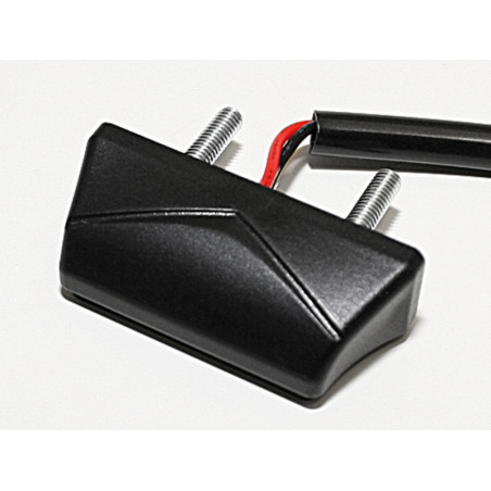 Luz de matrícula LED HIGHSIDER smart - negro - 1 pieza