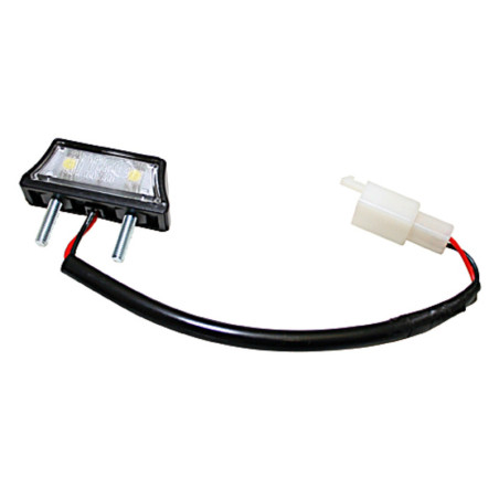 Luz de matrícula LED HIGHSIDER smart - negro - 1 pieza