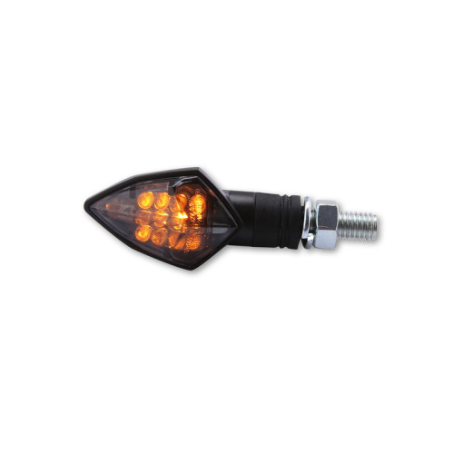 Intermitente LED HIGHSIDER smart Rock - cristal ahumado - homologado E - Pareja