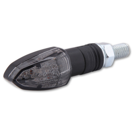 Intermitente LED HIGHSIDER smart Lizzard - cristal ahumado - homologado E - Pareja