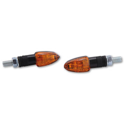 Intermitente HIGHSIDER smart Lizzard - cristal naranja - homologado E - Pareja