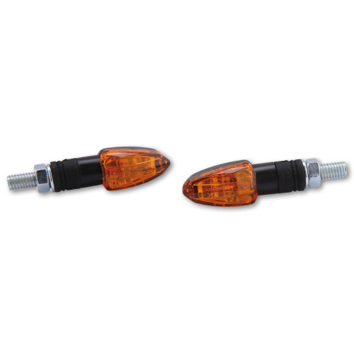 Intermitente HIGHSIDER smart Lizzard - cristal naranja - homologado E - Pareja