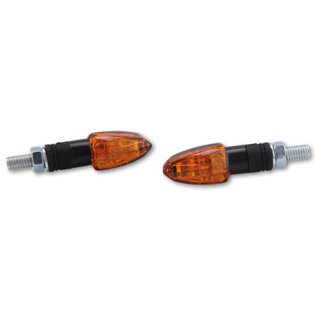 Intermitente HIGHSIDER smart Lizzard - cristal naranja - homologado E - Pareja
