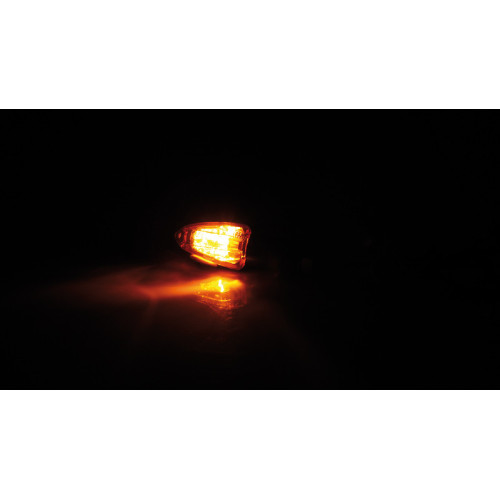 Intermitente HIGHSIDER smart Lizzard - cristal naranja - homologado E - Pareja