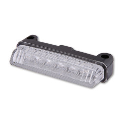 Piloto trasero LED HIGHSIDER smart Mini - cristal transparente - homologado E - 1 pieza