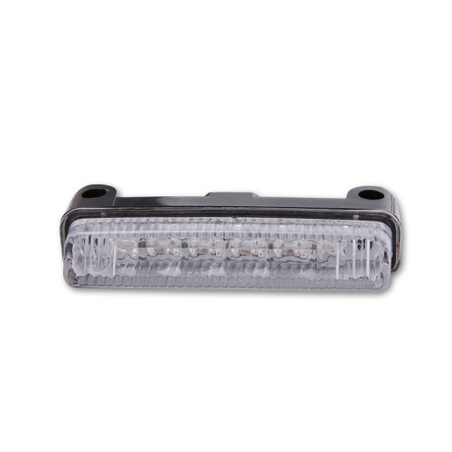 Piloto trasero LED HIGHSIDER smart Mini - cristal transparente - homologado E - 1 pieza