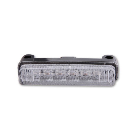Piloto trasero LED HIGHSIDER smart Mini - cristal transparente - homologado E - 1 pieza