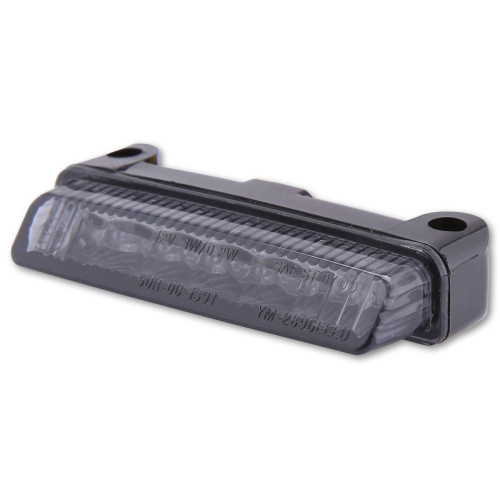 Piloto trasero LED HIGHSIDER smart Mini - cristal ahumado - homologado E - 1 pieza