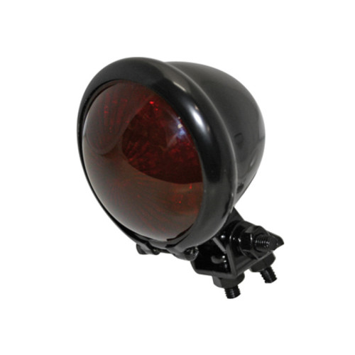 Piloto trasero LED HIGHSIDER smart Bates Style - cristal rojo - homologado E - 1 pieza