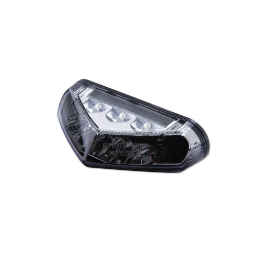 Piloto trasero LED HIGHSIDER smart - cristal ahumado - homologado E - 1 pieza