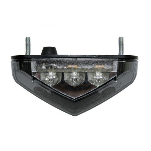 Piloto trasero LED HIGHSIDER smart - cristal ahumado - homologado E - 1 pieza