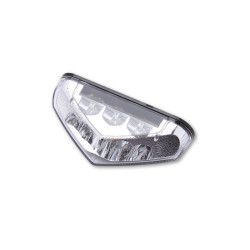 Piloto trasero LED HIGHSIDER smart - cristal transparente - homologado E - 1 pieza 2