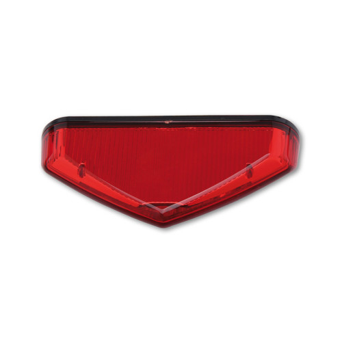 Piloto trasero LED HIGHSIDER smart - cristal rojo - homologado E - 1 pieza