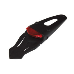 Piloto trasero LED HIGHSIDER smart - cristal rojo - homologado E - 1 pieza