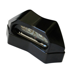 Luz de matrícula LED HIGHSIDER smart - negro - 1 pieza