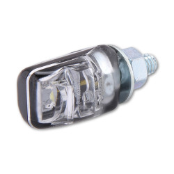 Luz de matrícula LED HIGHSIDER smart Picco - negro - Pareja 2