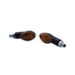 Intermitente HIGHSIDER smart Cateye Mini - cristal ahumado - homologado E - Pareja