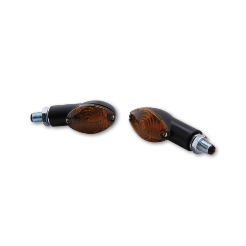 Intermitente HIGHSIDER smart Cateye Mini - cristal ahumado - homologado E - Pareja