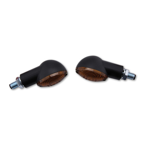 Intermitente HIGHSIDER smart Cateye Mini - cristal ahumado - homologado E - Pareja