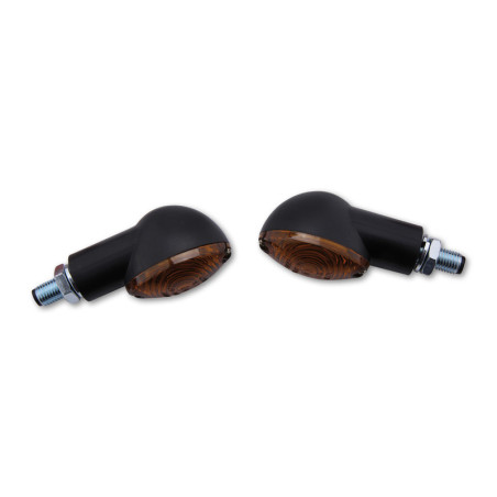 Intermitente HIGHSIDER smart Cateye Mini - cristal ahumado - homologado E - Pareja