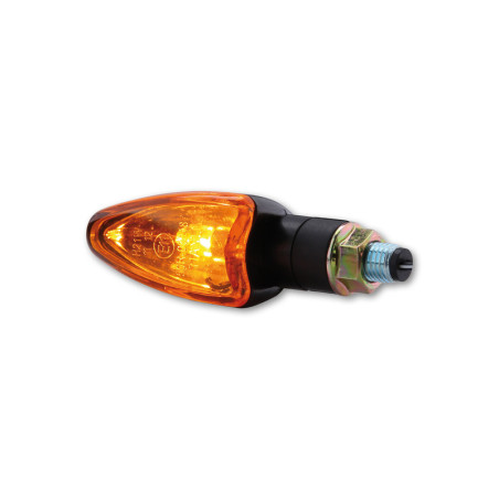 Intermitente HIGHSIDER smart Arrow Mini - cristal naranja - homologado E - Pareja