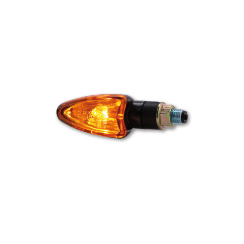 Intermitente HIGHSIDER smart Arrow Mini - cristal naranja - homologado E - Pareja