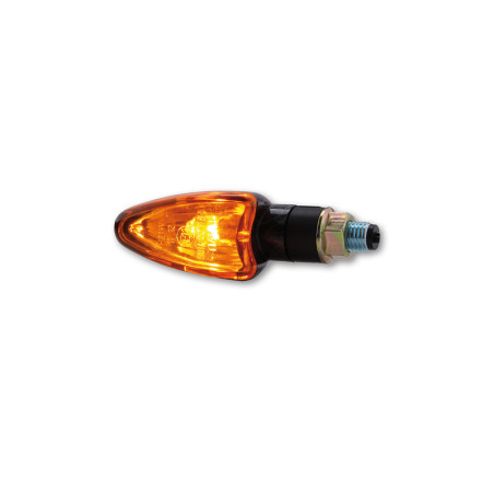 Intermitente HIGHSIDER smart Arrow Mini - cristal naranja - homologado E - Pareja