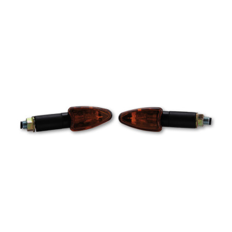 Intermitente HIGHSIDER smart Arrow Mini - cristal naranja - homologado E - Pareja