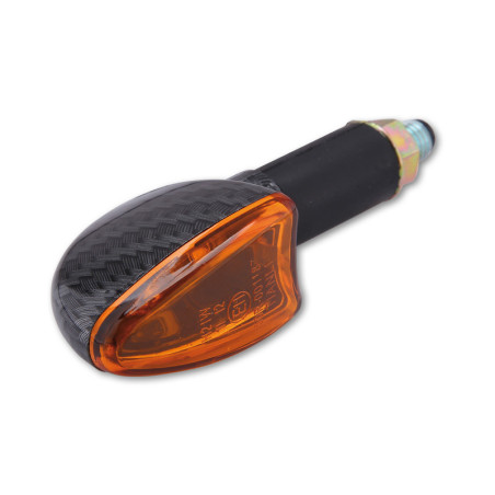 Intermitente HIGHSIDER smart Arrow Mini - cristal naranja - homologado E - Pareja