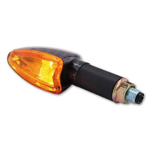 Intermitente HIGHSIDER smart Arrow Mini - cristal naranja - homologado E - Pareja