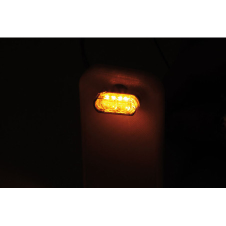 Intermitente LED HIGHSIDER smart Module 1 Pro - cristal ahumado - homologado E - Pareja