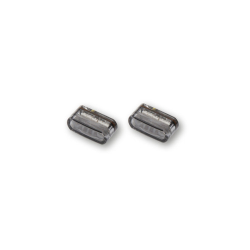 Intermitente LED HIGHSIDER smart Module 1 - cristal ahumado - homologado E - Pareja
