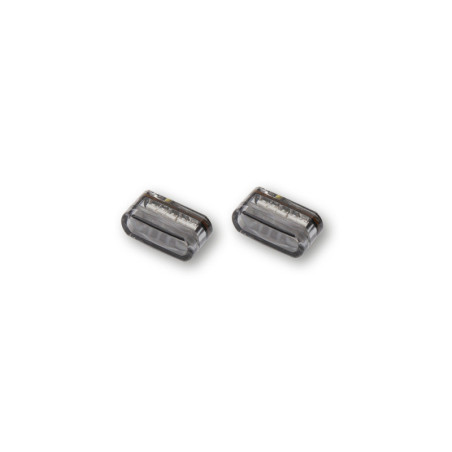 Intermitente LED HIGHSIDER smart Module 1 - cristal ahumado - homologado E - Pareja