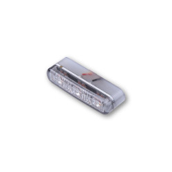 Piloto trasero/intermitente HIGHSIDER smart Shorty 2 Pro Module 3in1 - cristal ahumado - homologado E - Pareja