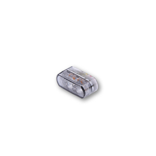 Piloto trasero/intermitente HIGHSIDER smart Module 1 Pro 3in1 - cristal ahumado - homologado E - Pareja