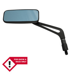 Retrovisor de manillar HIGHSIDER smart - cuadrado - negro