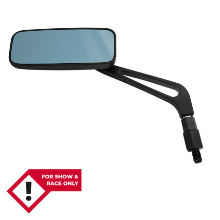 Retrovisor de manillar HIGHSIDER smart - cuadrado - negro