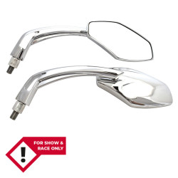 Retrovisor de manillar HIGHSIDER smart Luca - cromado