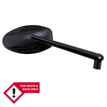 Retrovisor de manillar HIGHSIDER smart Ferrara - negro