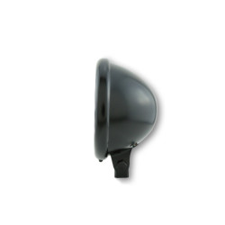 Carcasa de faro HIGHSIDER pro 5 3/4" Bates Style - Montaje inferior - Negro mate