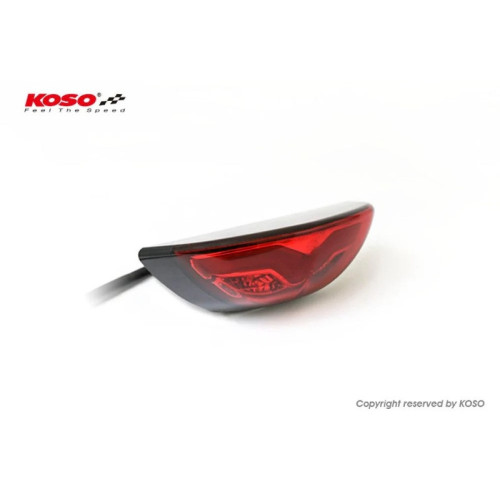 Piloto trasero LED KOSO - rojo