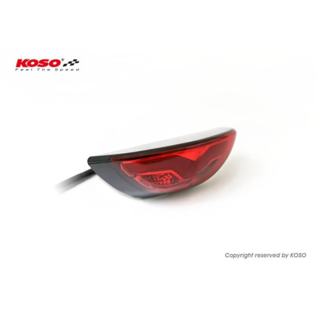 Piloto trasero LED KOSO - rojo
