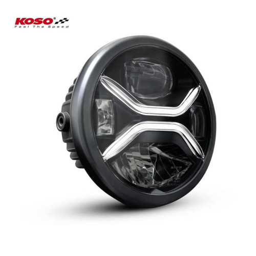 Óptica de faro delantero LED KOSO XENITH - montaje lateral